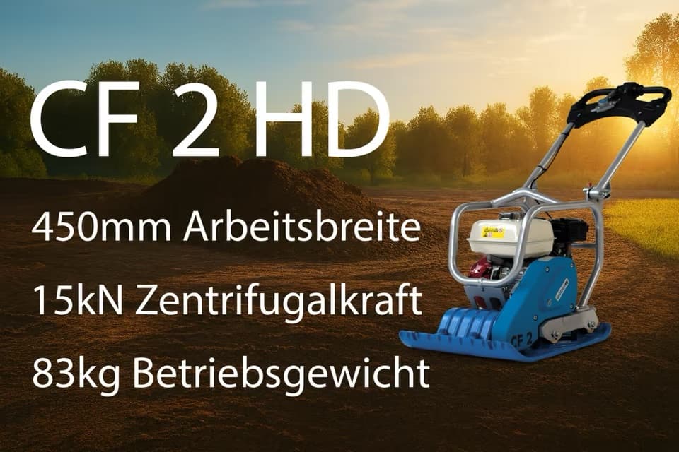 Rüttelplatte CF 2 HD
