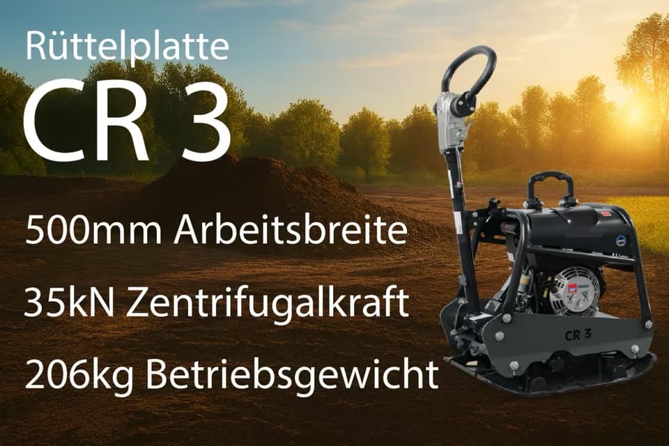 Rüttelplatte CR 3