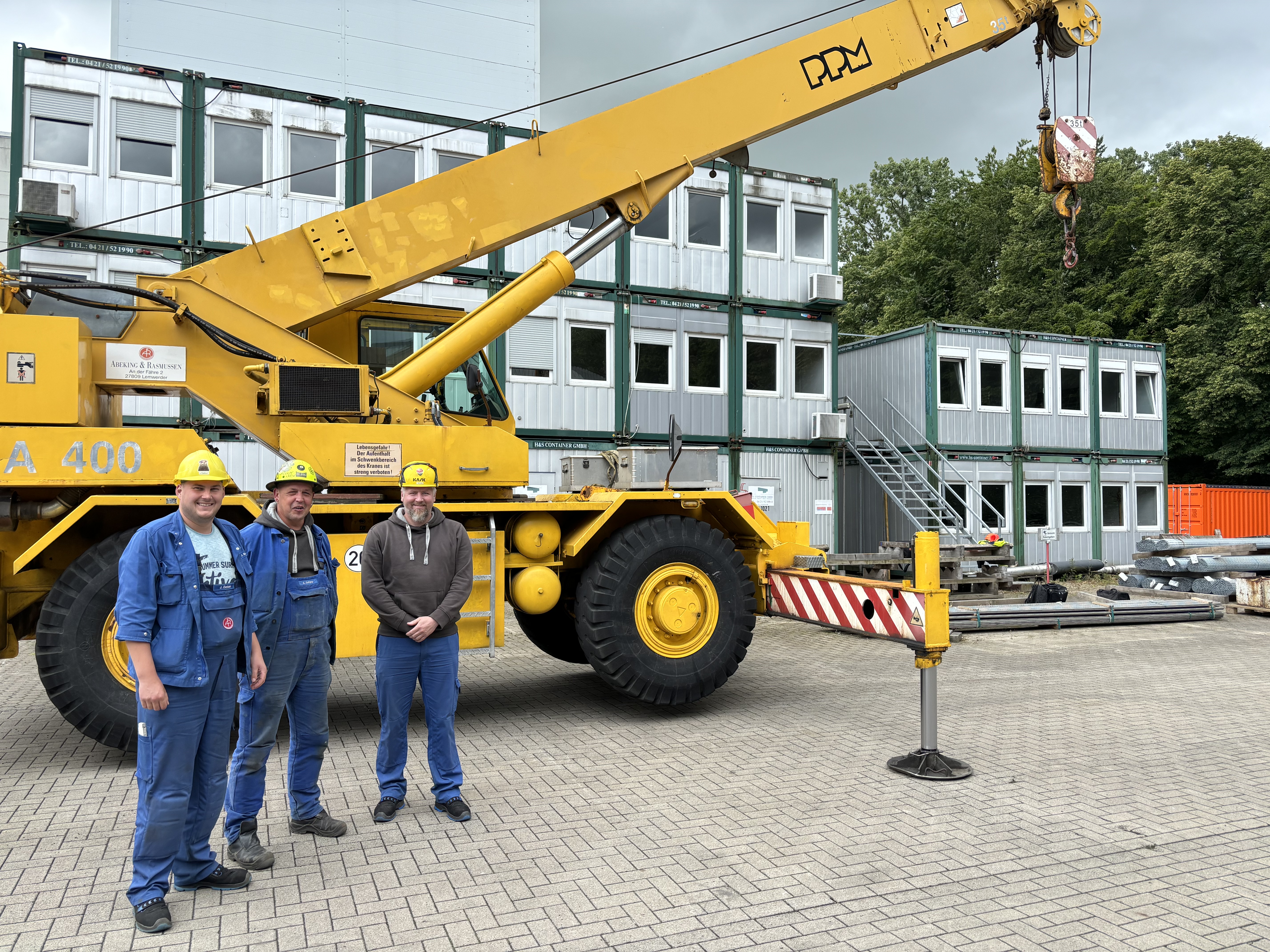 TÜV-zertifizierte Kranführer-Schulung mit praktischer Ausbildung am Mobilkran